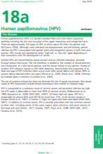 Human papillomavirus (HPV): the green book, chapter 18a